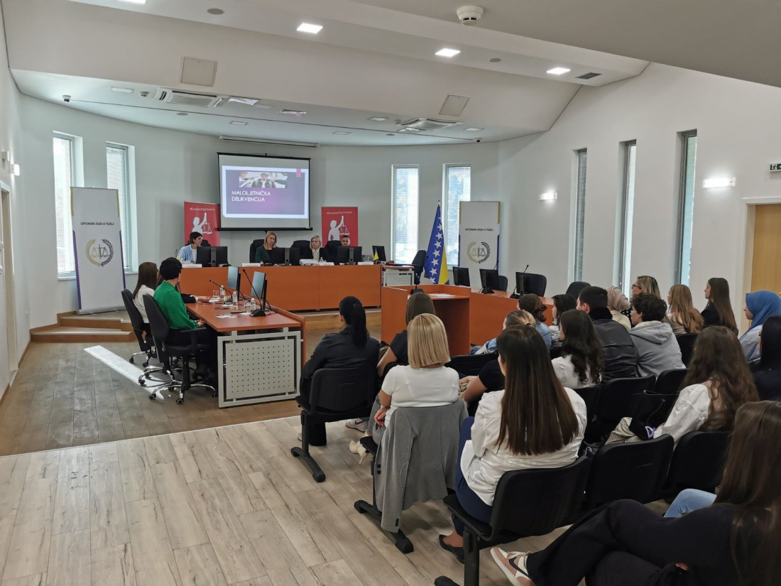 Obilježen Evropski dan pravde u Općinskom sudu u Tuzli: Maloljetnička delikvencija kroz krivično zakonodavstvo