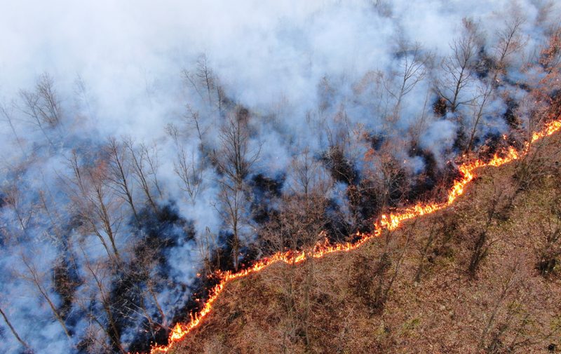 Dva požara u brdima između Novog Travnika i Bugojna