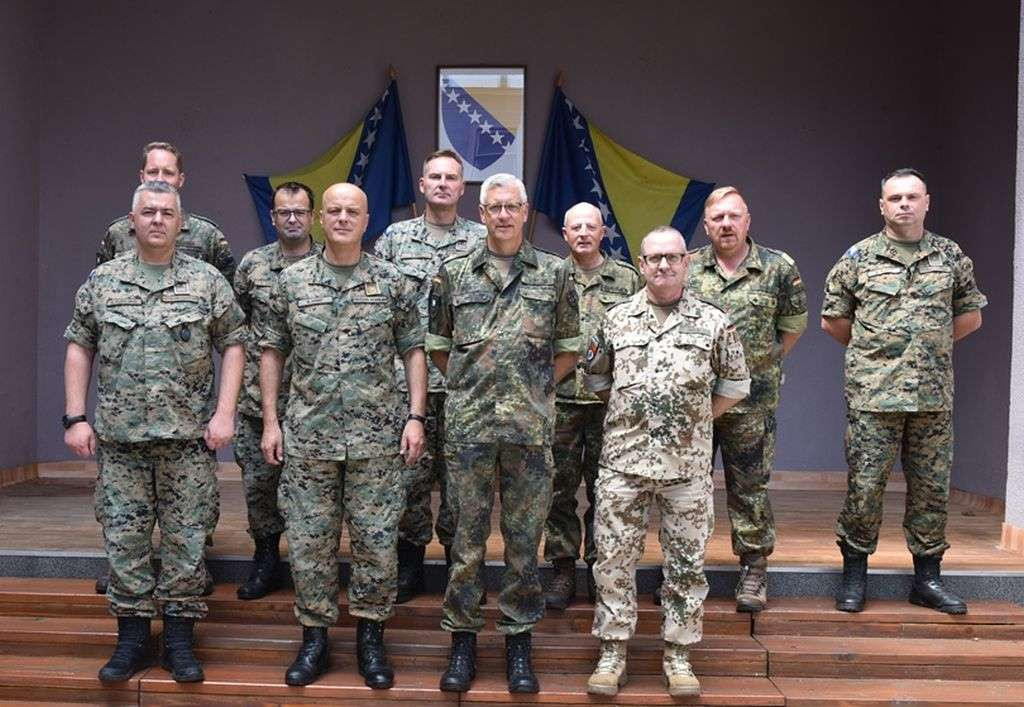 Delegacija Oružanih snaga Savezne Republike Njemačke u posjeti Ministarstvu i Oružanim snagama BiH