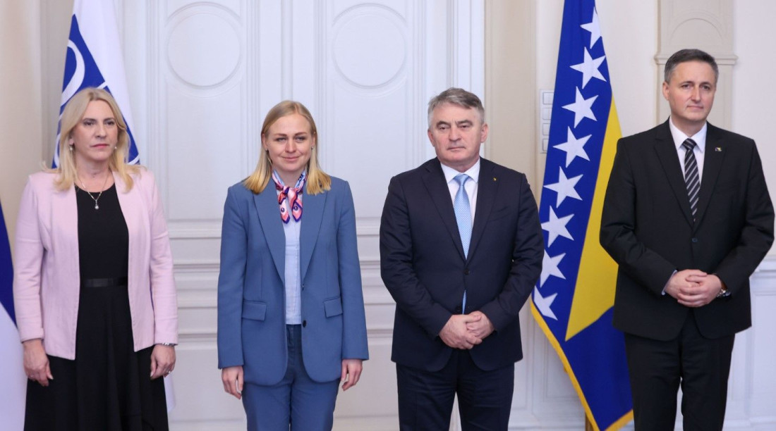 Predsjedavajuća OSCE-a se sastala s članovima Predsjedništva BiH