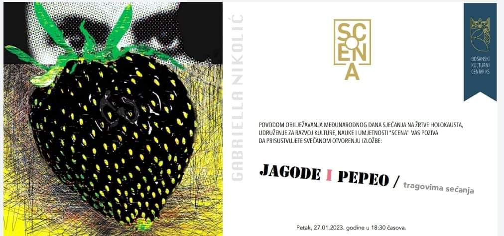 Izložba „Jagode i pepeo“ tragovima sjećanja autorice Gabrielle Nikolić