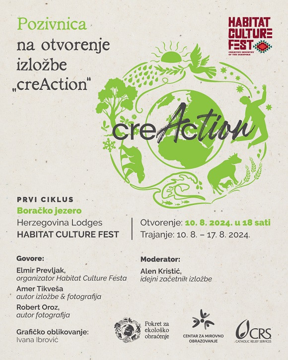 Izložba „creACTION“ na Habitat Culture Fest