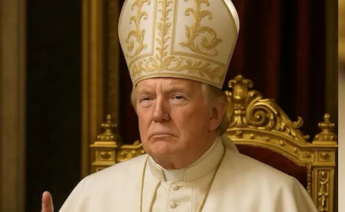 "Trump kao papa": AI fotografija podijeljena na zvaničnim profilima Trumpa i Bijele kuće