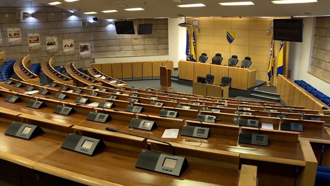 Otkazana sjednica Predstavničkog doma Parlamenta FBiH