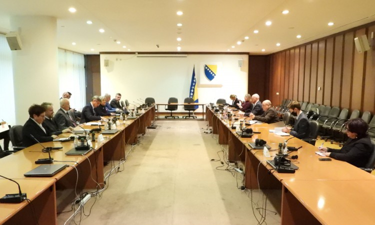 Peach i članovi kolegija oba doma PSBiH o političkoj krizi u BiH