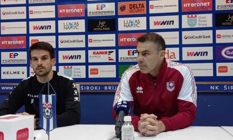 Ivanković: Bili smo ravnopravni Sarajevu, a crveni karton je prelomio utakmicu