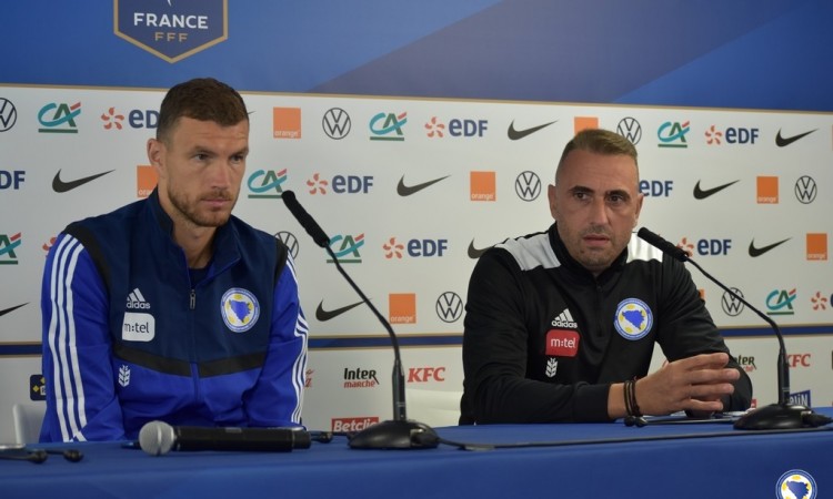 Džeko: Protiv Francuza pružiti više od maksimuma za pozitivan rezultat