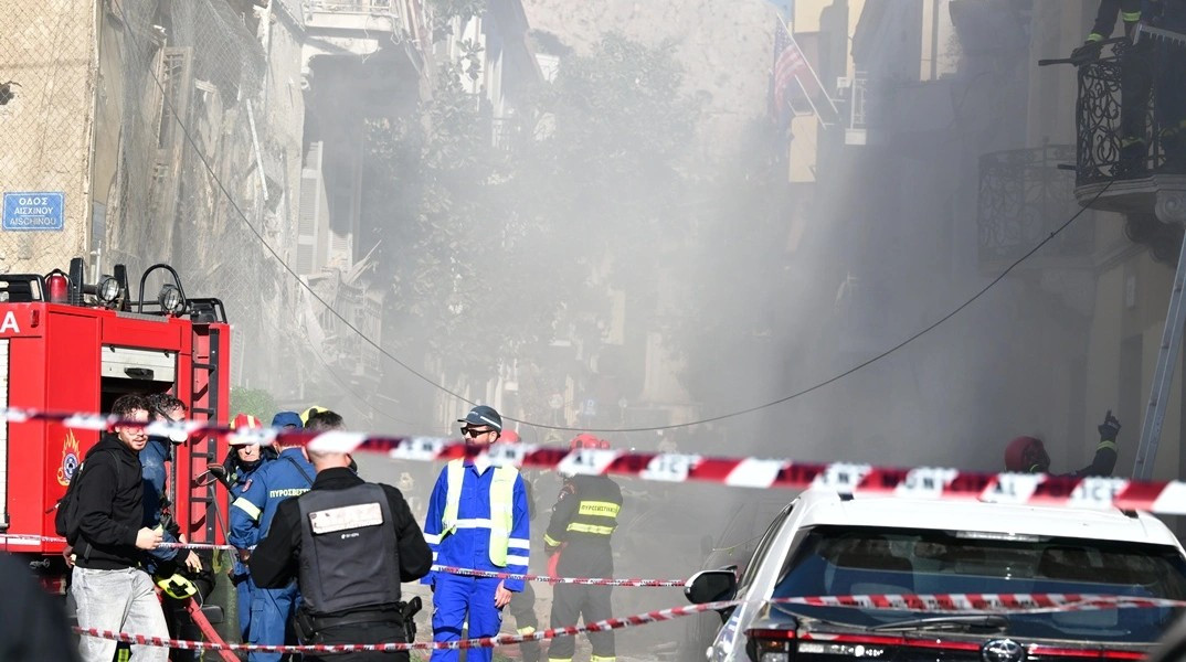 Eksplozija u Atini: Srušila se zgrada, najmanje dvije osobe povrijeđene