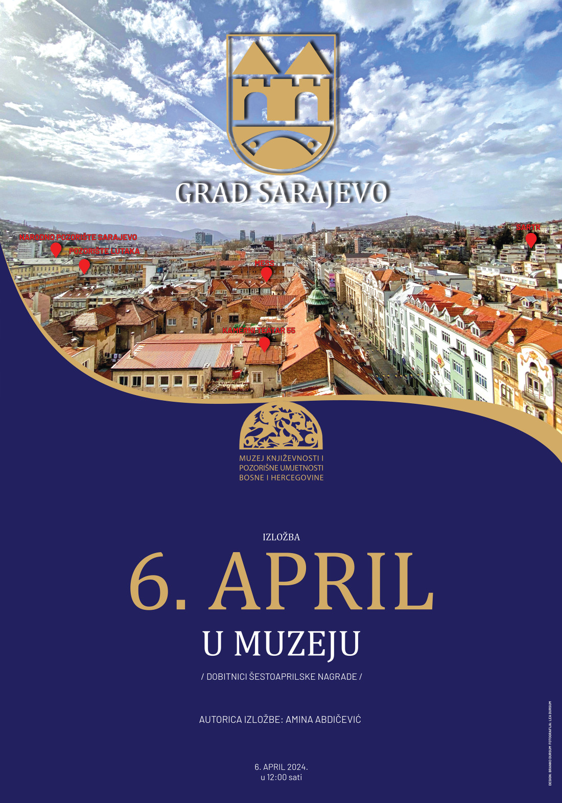 Muzej književnosti i pozorišne umjetnosti BiH: Izložba "6 april u Muzeju"