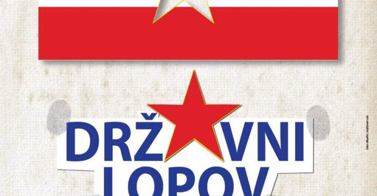 Sutra na sceni CKM Sarajevo predstava "Državni lopov"