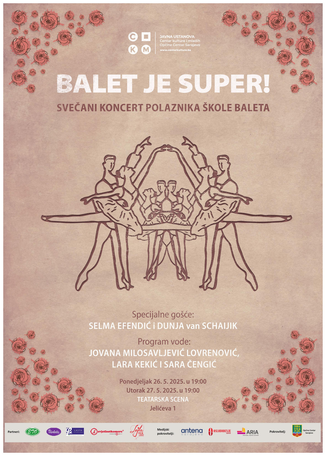 Završni koncert Male škole baleta – „Balet je super!“