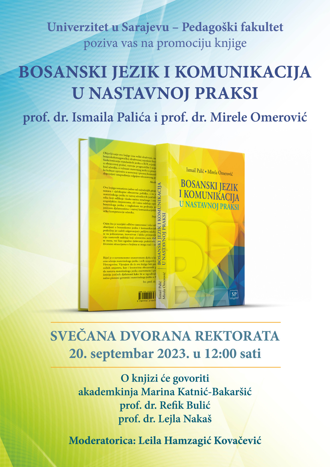 Promocija knjige "Bosanski jezik i komunikacija u nastavnoj praksi"