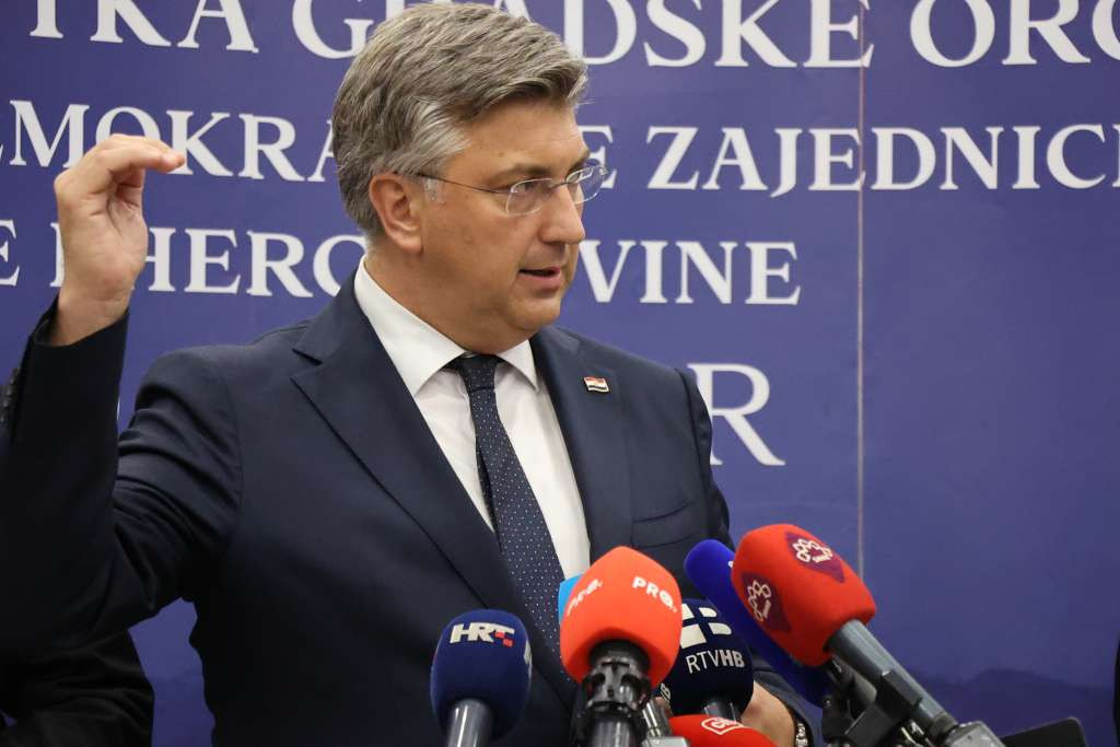 Plenković poručio da je Hrvatska glavni prijatelj BiH