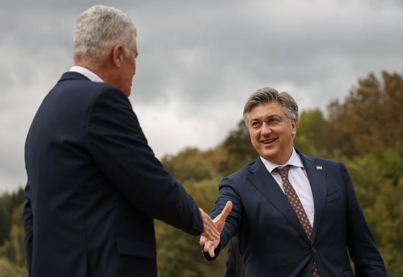 Plenković i Čović razgovarali o evropskom putu BiH