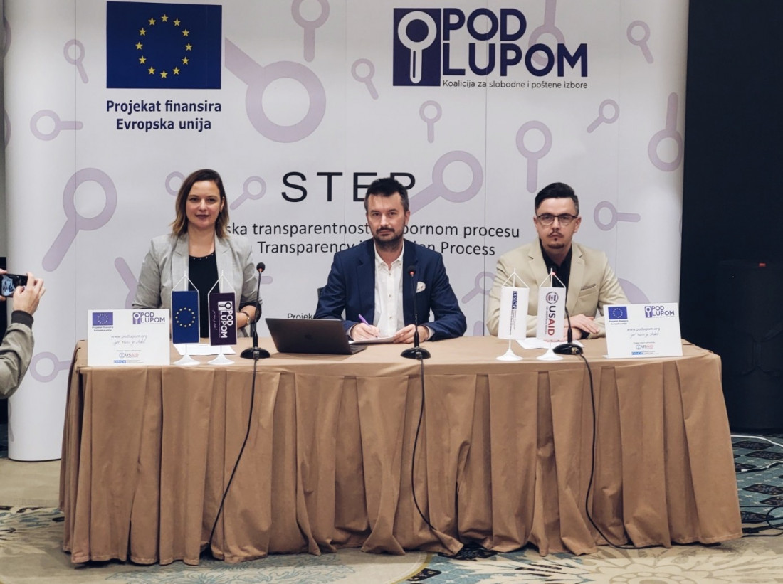 Koalicija „Pod lupom“ iznijela nalaze posmatranja izbornog dana