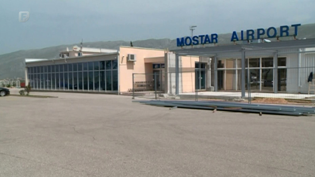 Samo pet putnika u studenom prošle godine doputovalo u Zračnu luku Mostar