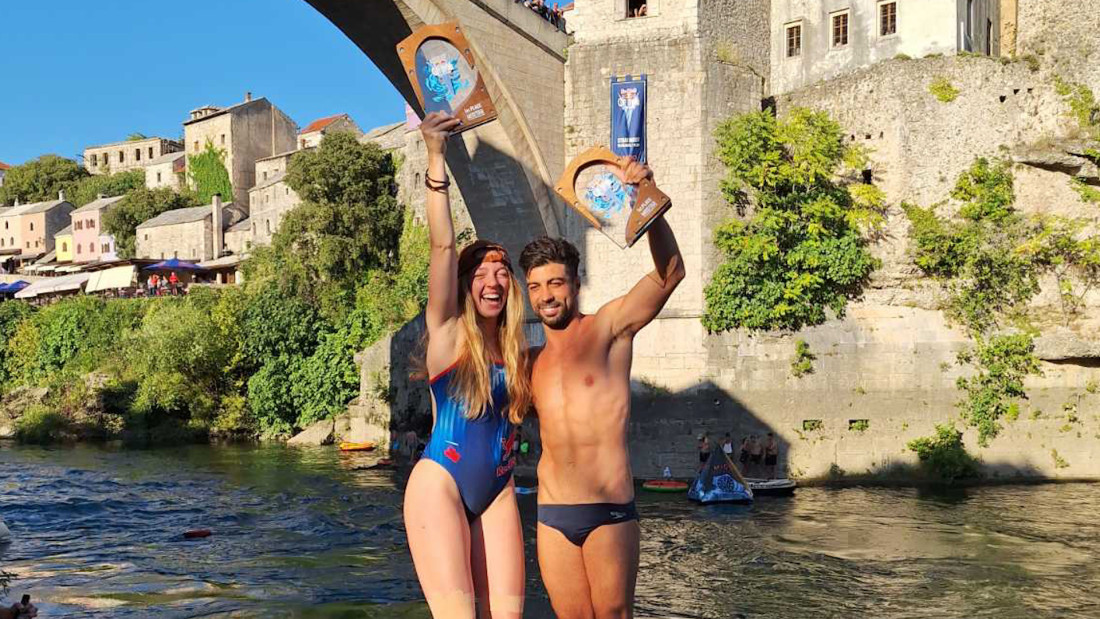 Gimeno i Carlson pobjednici skokova Red Bull Cliff Diving u Mostaru