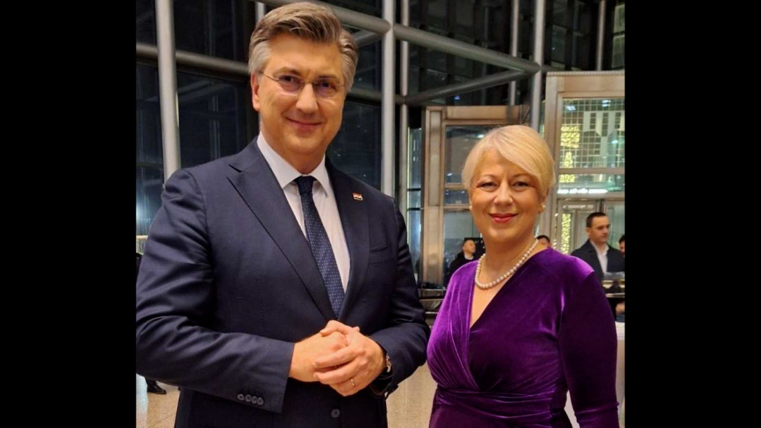 Kovačević-Bajtal sa visokim državnim dužnosicima Hrvatske: Podrška BiH na evropskom putu