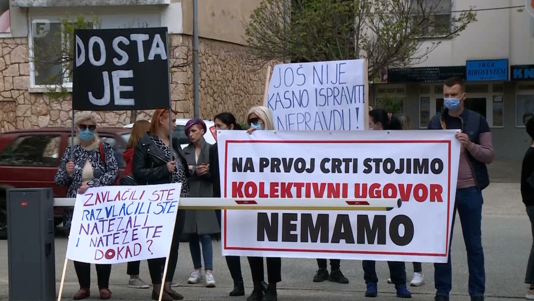 Jednokratnu pomoć štrajkom će tražiti u HNK-u