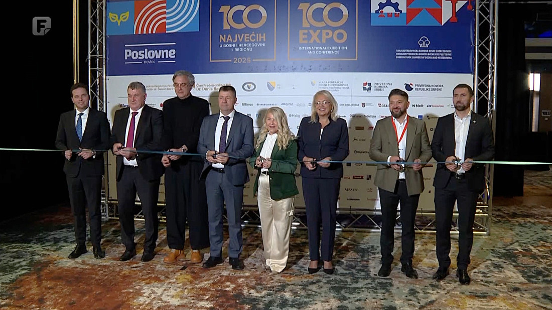 U Sarajevu otvoreni konferencija i 100 EXPO - Sajam koji povezuje privredu regiona i svijeta