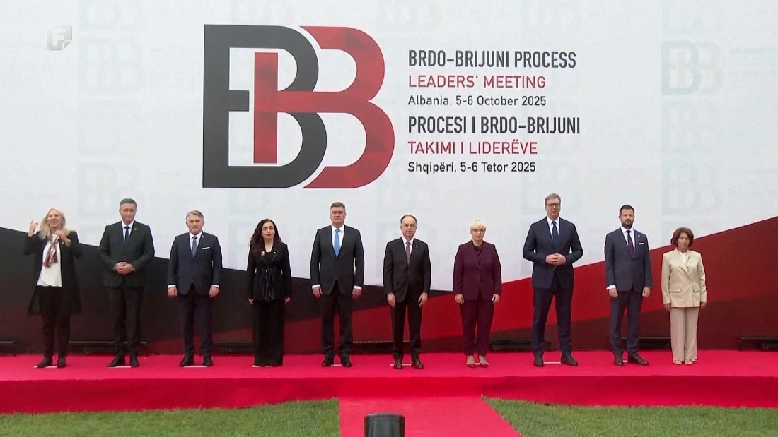 Samit lidera Procesa Brdo-Brijuni: Podrška integraciji, uz ubrzanje saradnje i koordinacije