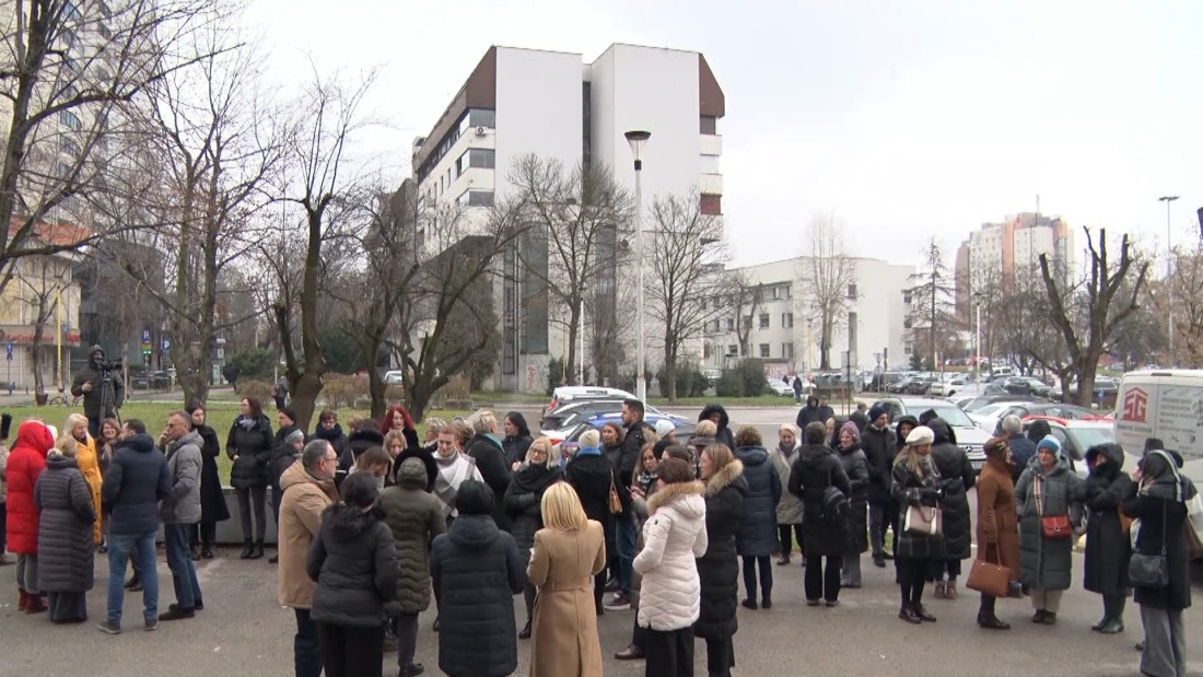 Radnici u pravosuđu TK-a ponovo na ulici: Nezadovoljni platama i uslovima rada