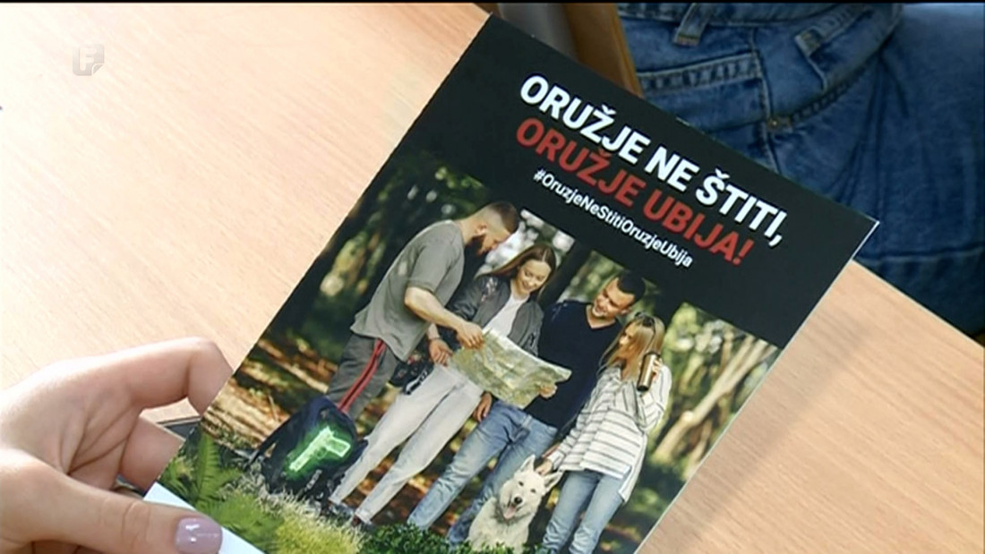 Kampanja podizanja svijesti o opasnosti od oružja među srednjoškolcima u ZDK-u