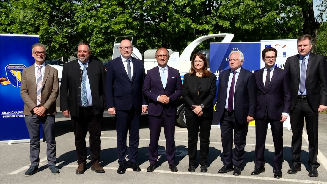EU donira opremu Graničnoj policiji BiH za borbu protiv krijumčarenja migranata i trgovine ljudima