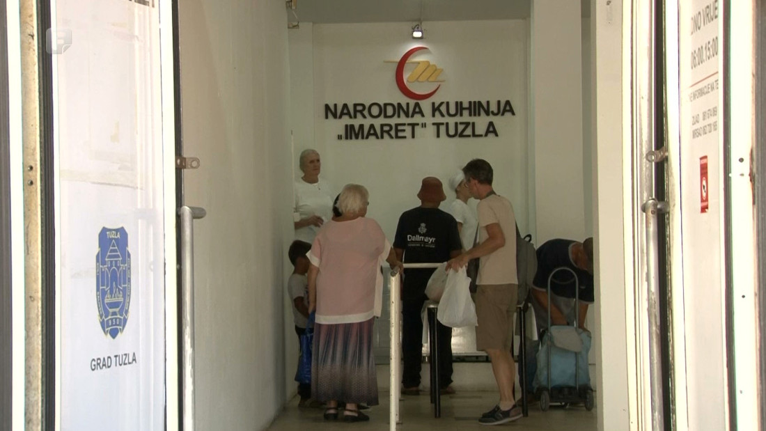 Narodna kuhinja u Tuzli mjesto je u kojem se hrani 2.880 osoba