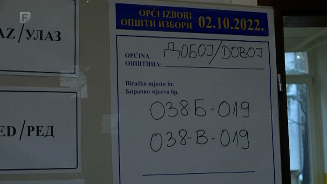GIK Doboj: Sav neiskorišteni glasački materijal vraćen CIK-u