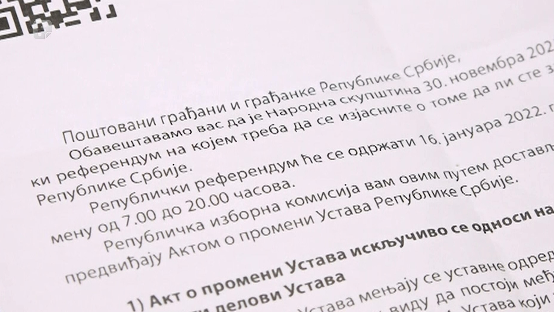 U Srbiji u nedjelju referendum o promjeni Ustava