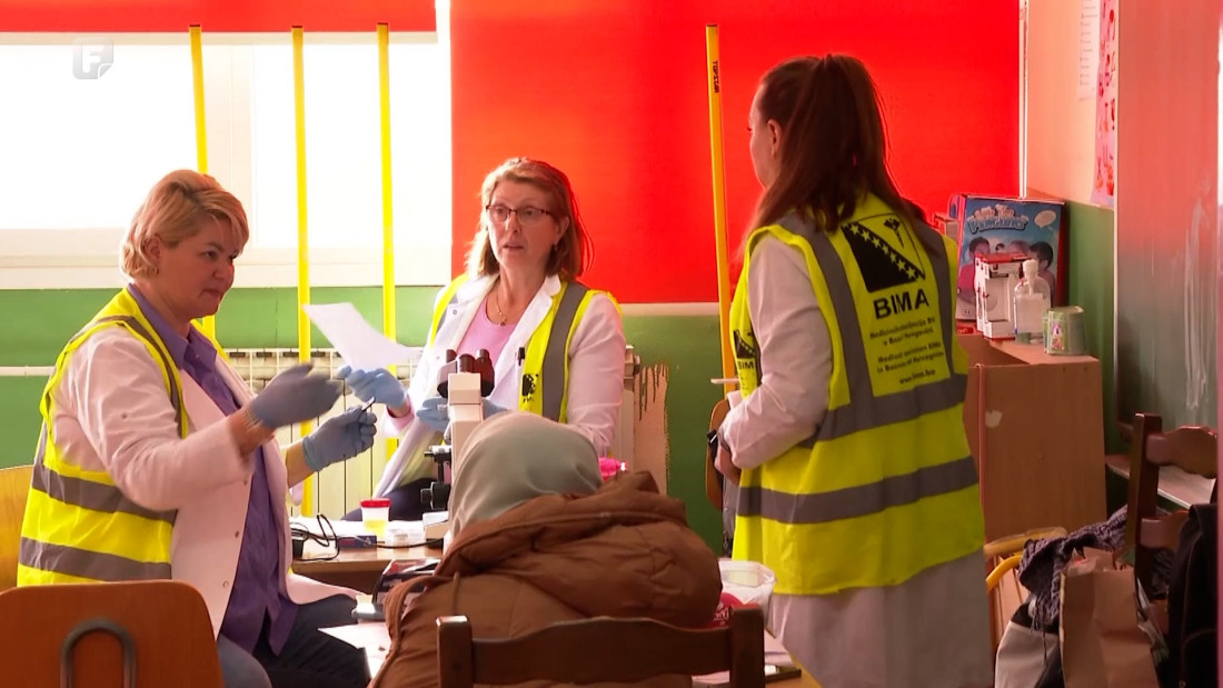 Heroji u bijelom ponovo u akciji: BIMA pregledala stotine povratnika u Gradišci