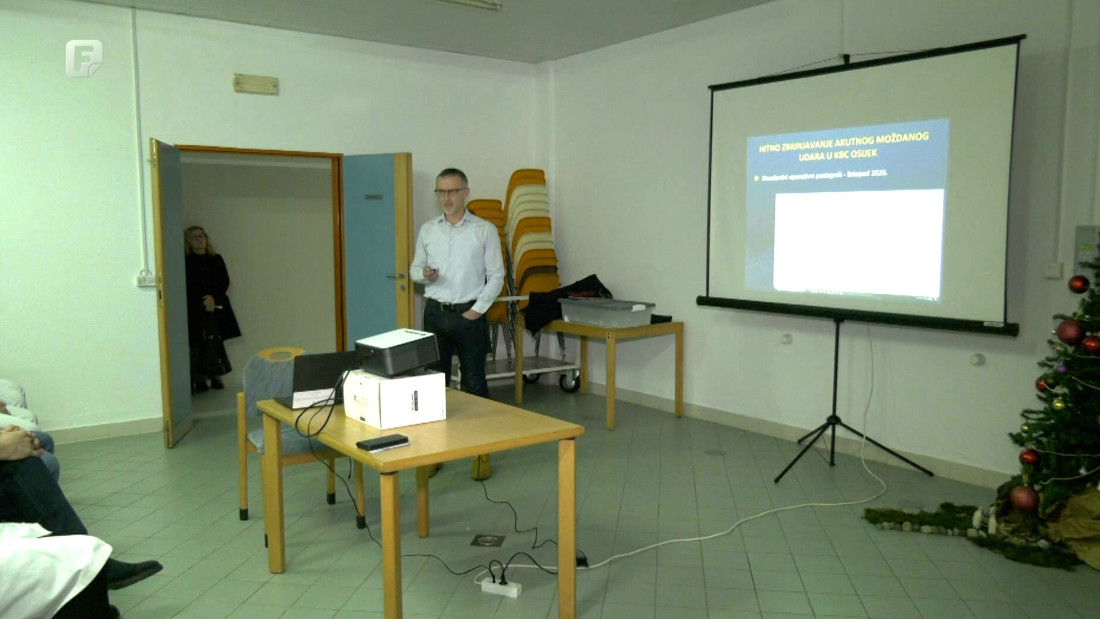 Stručnjaci osječkog KBC-a u Orašju predstavili najsavremeniju metodu liječenja moždanog udara