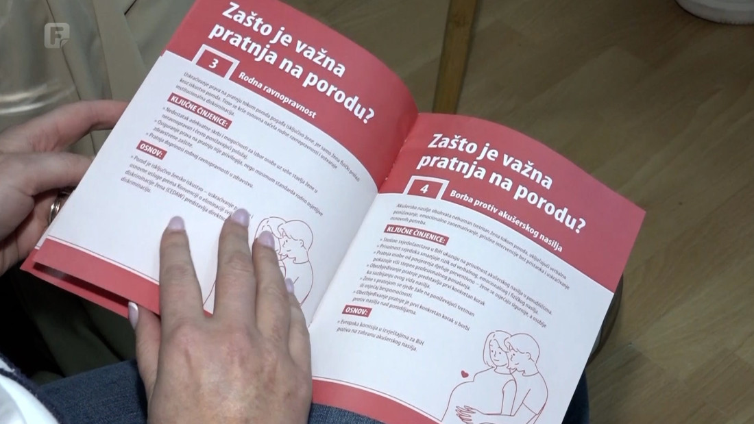 Pratnja za porodilje u Kantonalnoj bolnici Zenica