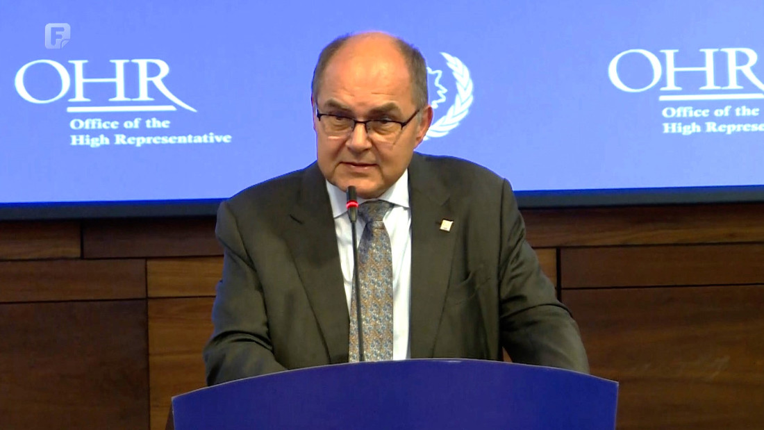 Schmidt o Reformskoj agendi: Zlatna prilika za BiH koja ne smije biti propuštena