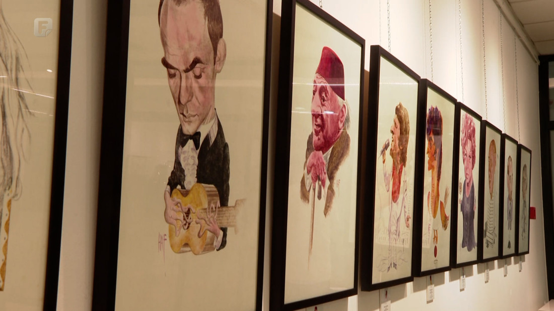 Otvorena izložba karikatura Alije Hafizovića Hafa 'Sarajevo, ljubavi moja'