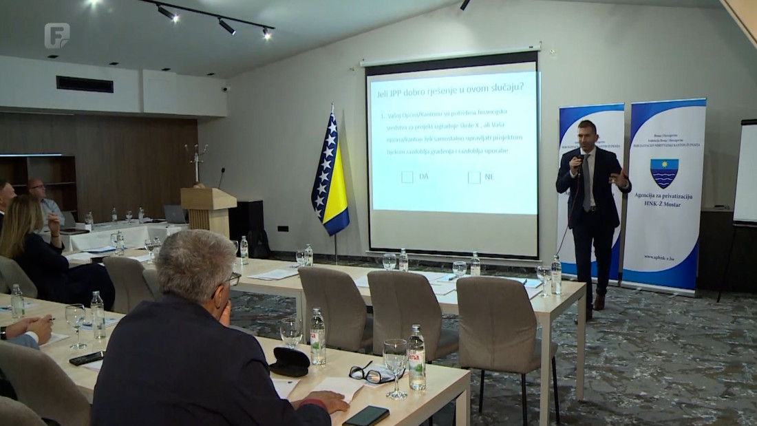 U Mostaru edukacija o javno-privatnom partnerstvu – zakon postoji, primjera još nema