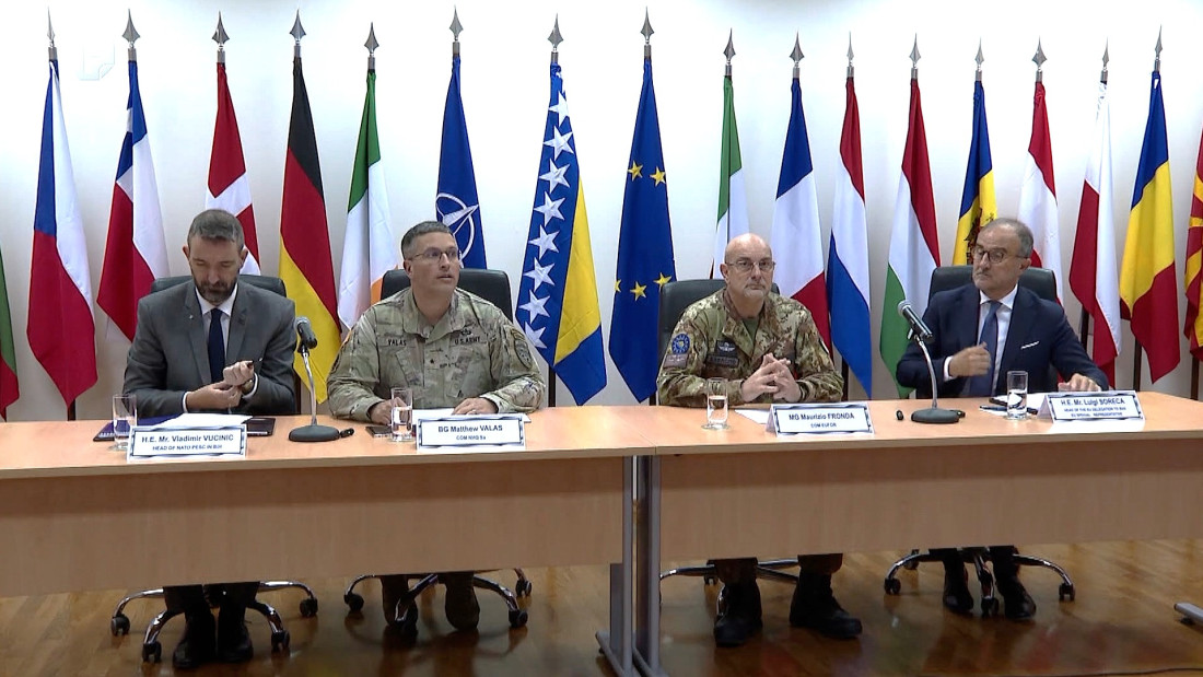 Međunarodna zajednica i EUFOR ostaju ujedinjeni u očuvanju mira, stabilnosti i sigurnosti u BiH