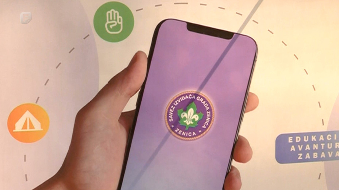 Zenički izviđači promovirali prvu mobilnu izviđačku aplikaciju u BiH