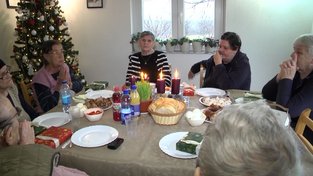 Božić u domu 'Sveti Rok': Štićenici kao jedna velika porodica