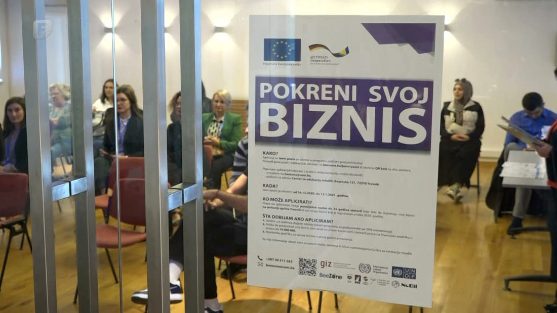 U Travniku okončan projekt 'Oblikovanje poduzetničkog mentaliteta kod mladih'