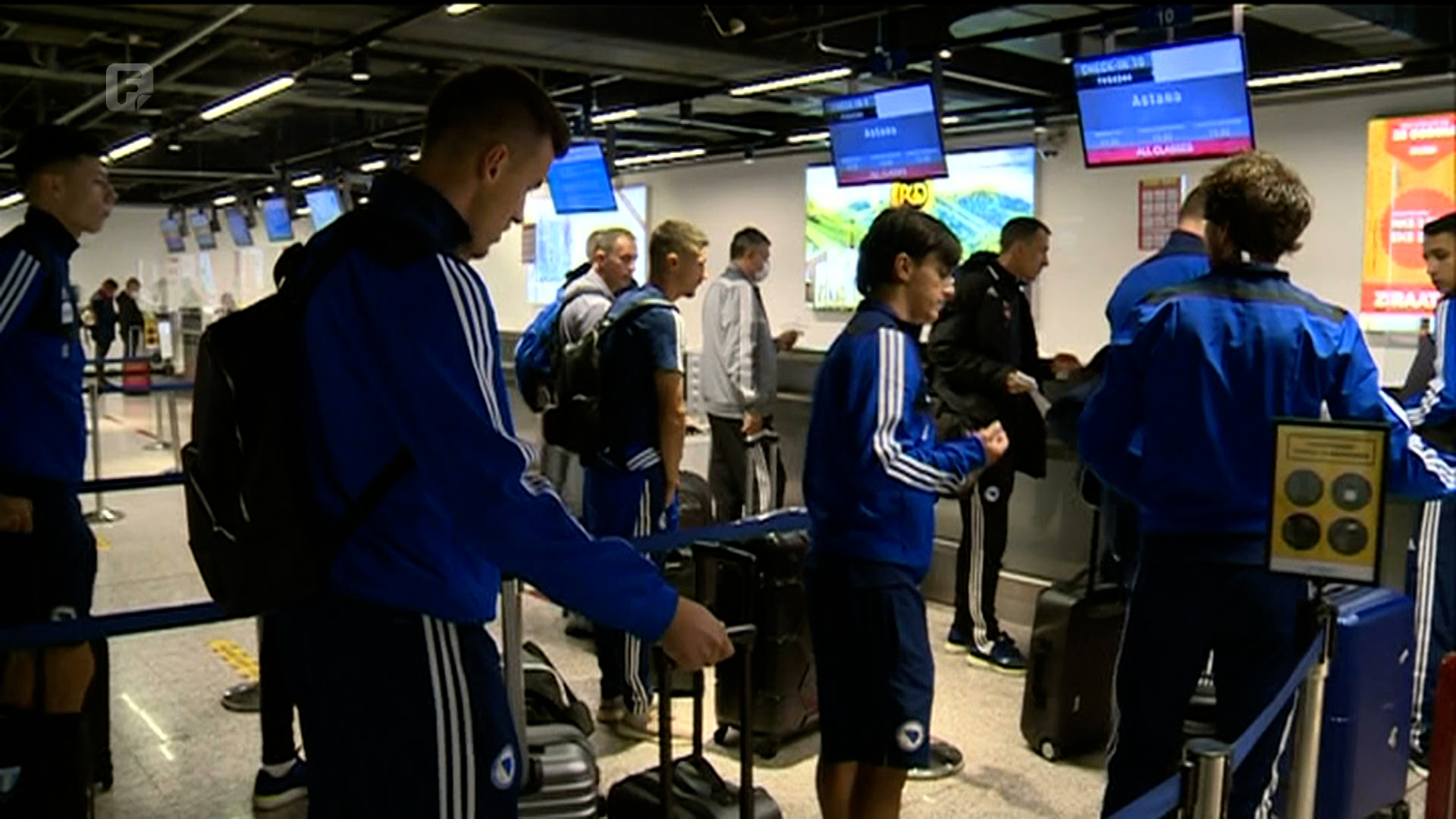 Fudbalska reprezentacija BiH otputovala u Kazahstan