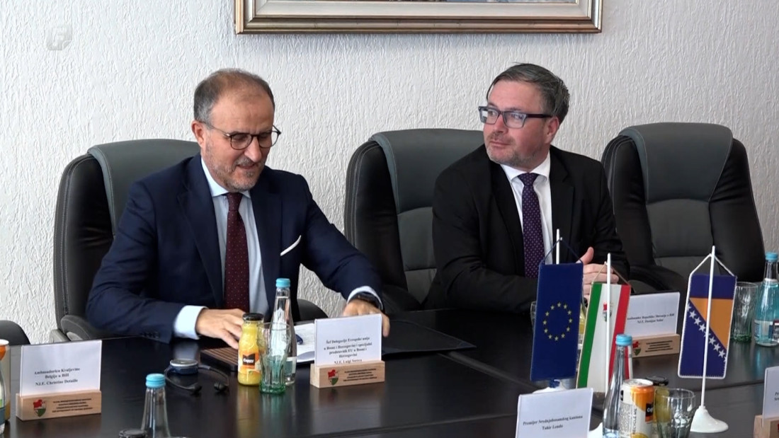 Ambasadori EU u Travniku: Podrška reformskim procesima u SBK-u