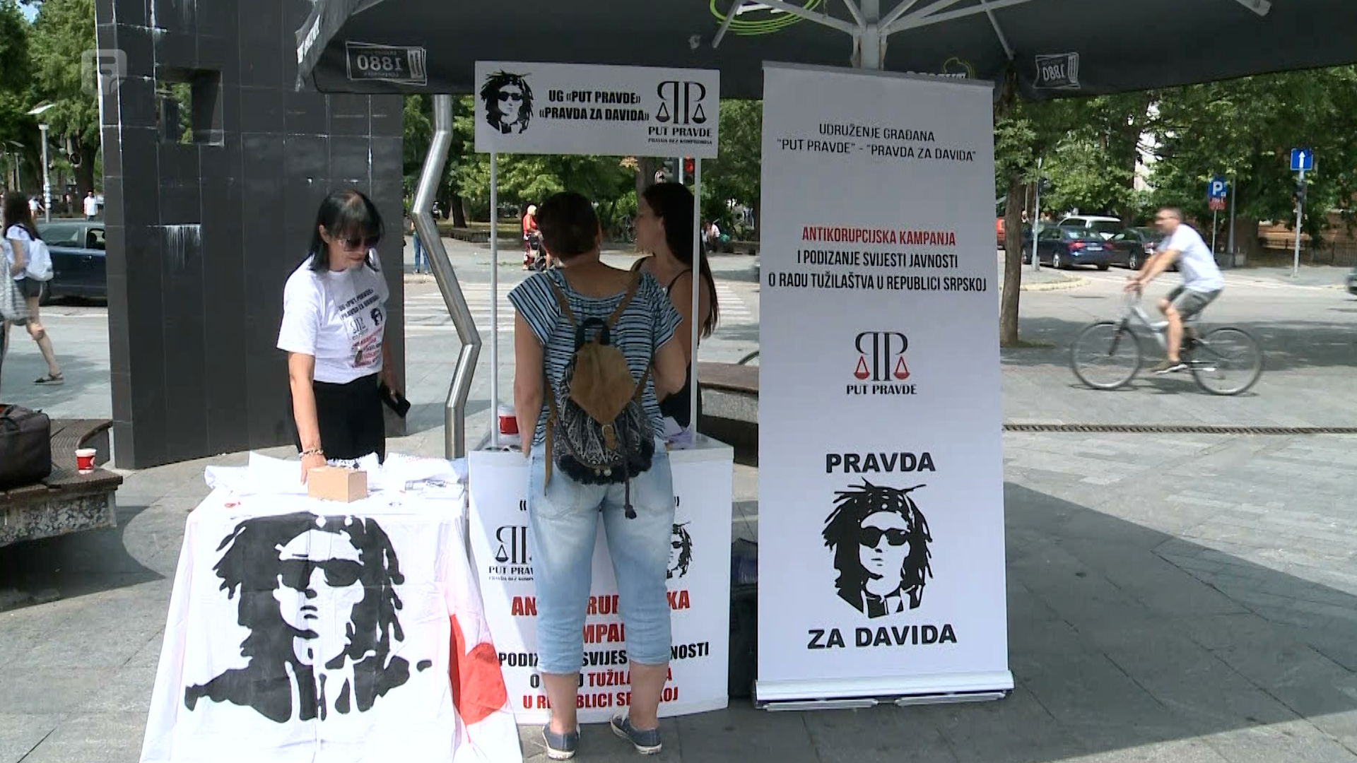 Antikorupcijska kampanja UG 'Put pravde' u Banjoj Luci