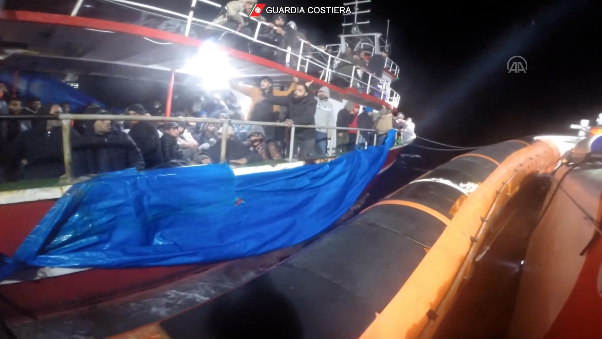 Italijanska obalska straža spasila 244 migranta