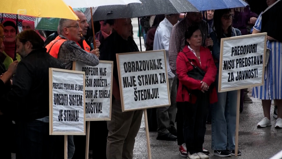 Sindikat srednjeg obrazovanja USK najavio generalni štrajk ukoliko izostane dogovor s Vladom