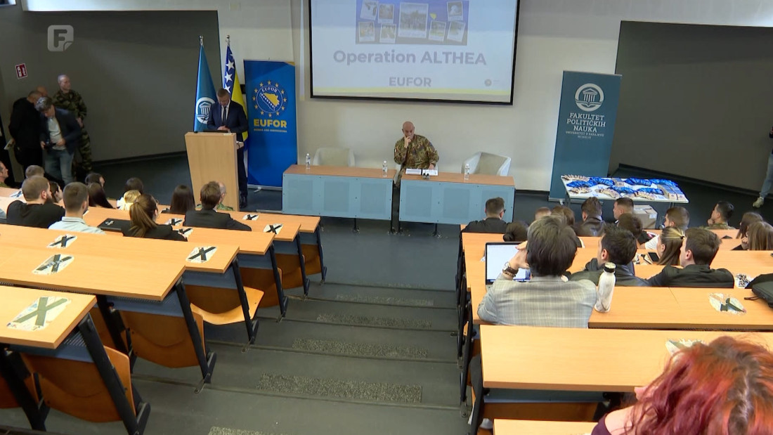 Akademska rasprava u Sarajevu približila misiju EUFOR-a mladima