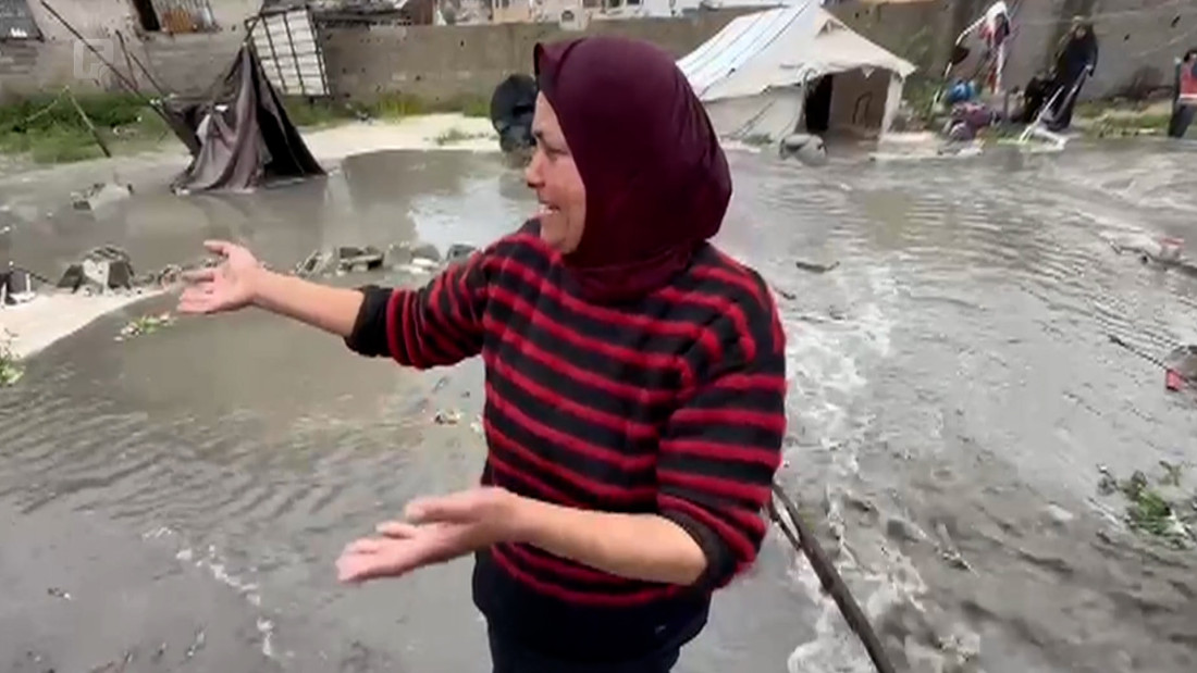 Nevrijeme u Gazi: Raseljeni pod vodom, šatore poplavile kiša i kanalizacija