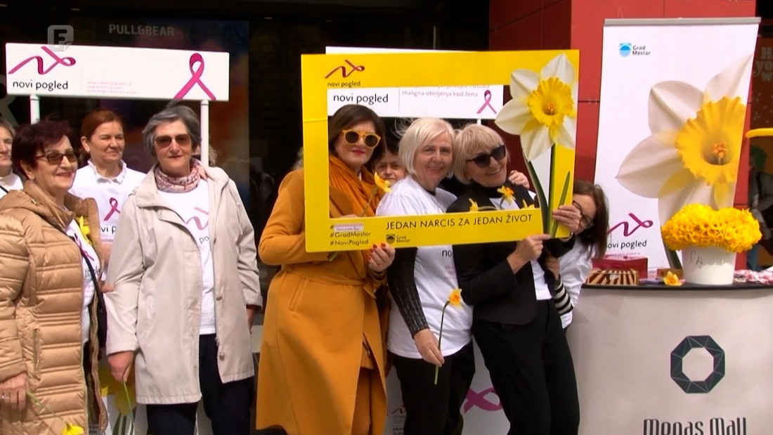Mostar obilježio Dan narcisa: Naglasak na prevenciji i podršci oboljelima od raka dojke