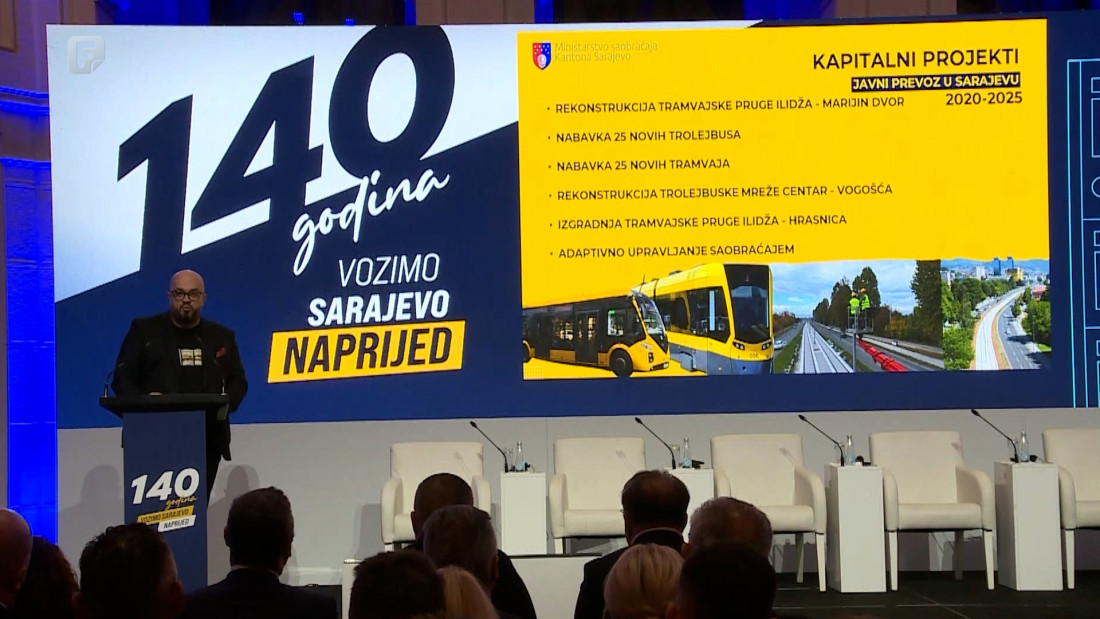 Svečano obilježena 140. godišnjica javnog gradskog prijevoza u Sarajevu, najavljeni novi projekti